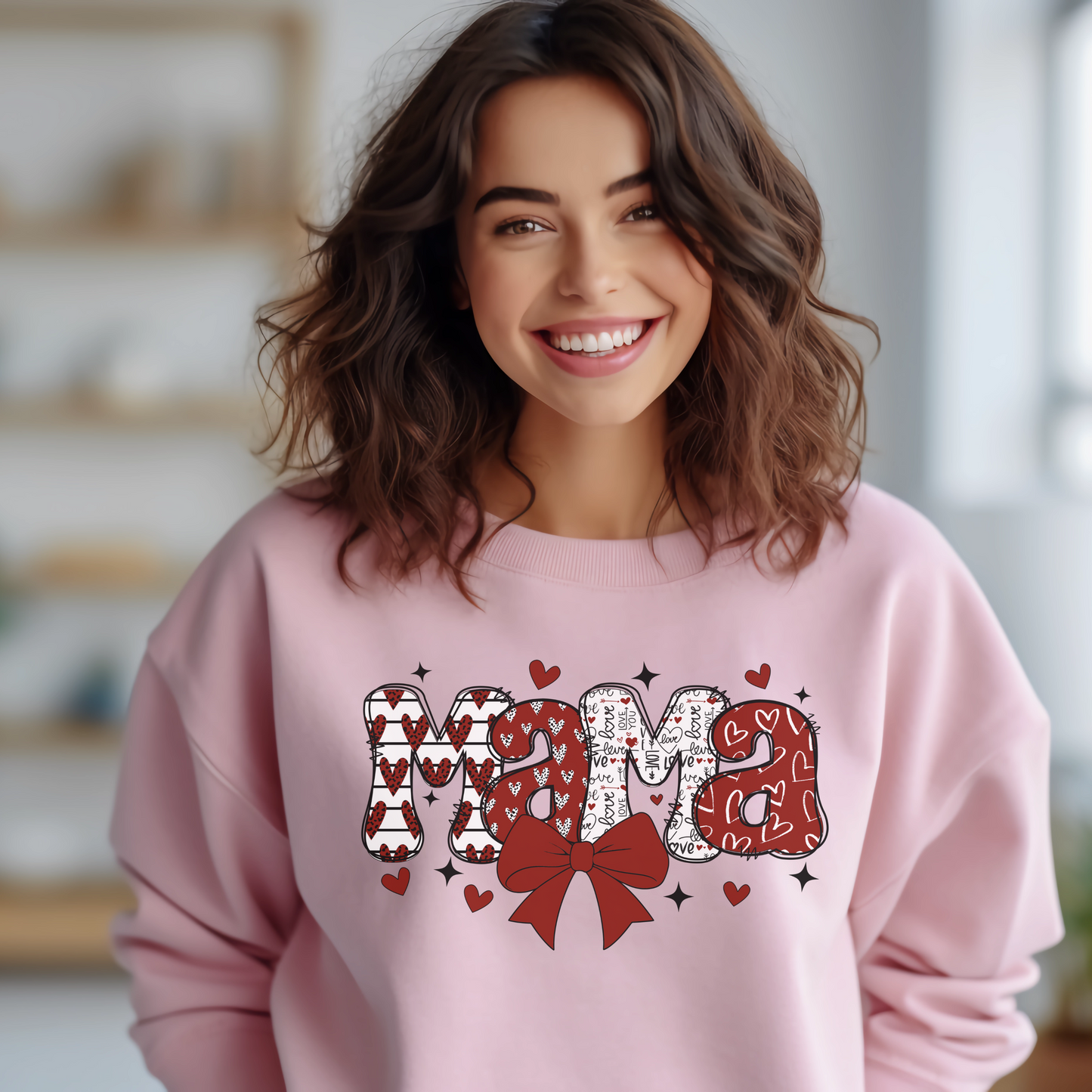 Valentines Mama Sweatshirt