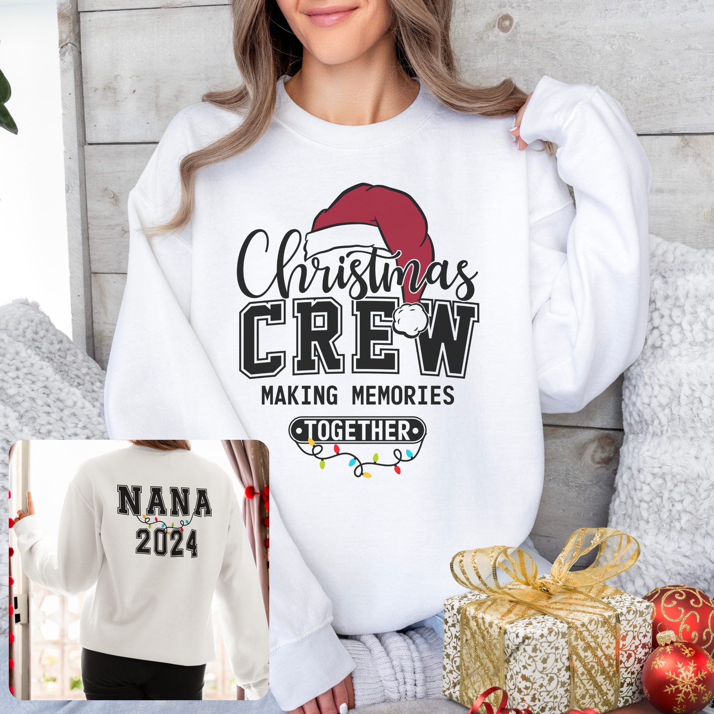 Christmas Crew Nana