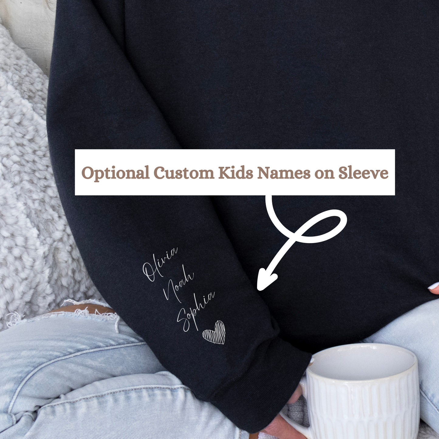 Auntie Sweatshirt, Aunt Sweatshirt, TiTi Sweatshirt, Gift for Aunt, Gift for Mom, Gift for her, Gift for Sister, Gift for Wife