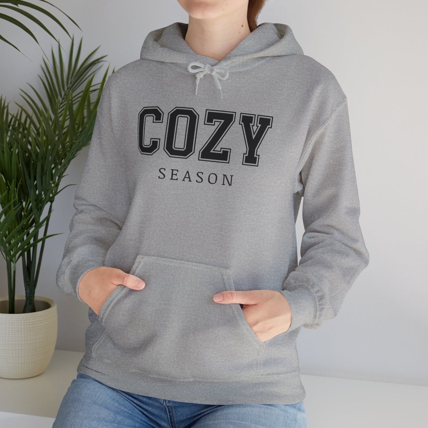 Cozy Season Hooded Sweatshirt, Freezin Season hoodie, Sweater Weather Sweatshirt, Women's hoodie, Unisex Sweatshirts, Women's Sweatshirt