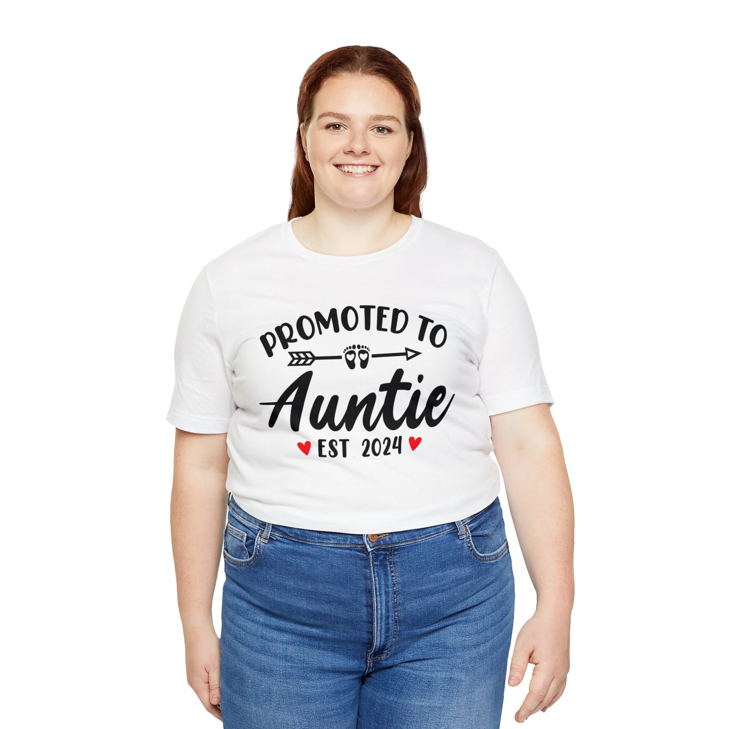 Promoted to Auntie T-Shirt, Auntie Shirt, Aunt Shirt, Baby Shower Shirt, Gift for Sister, Gift for Her, Baby Announcement Shirt