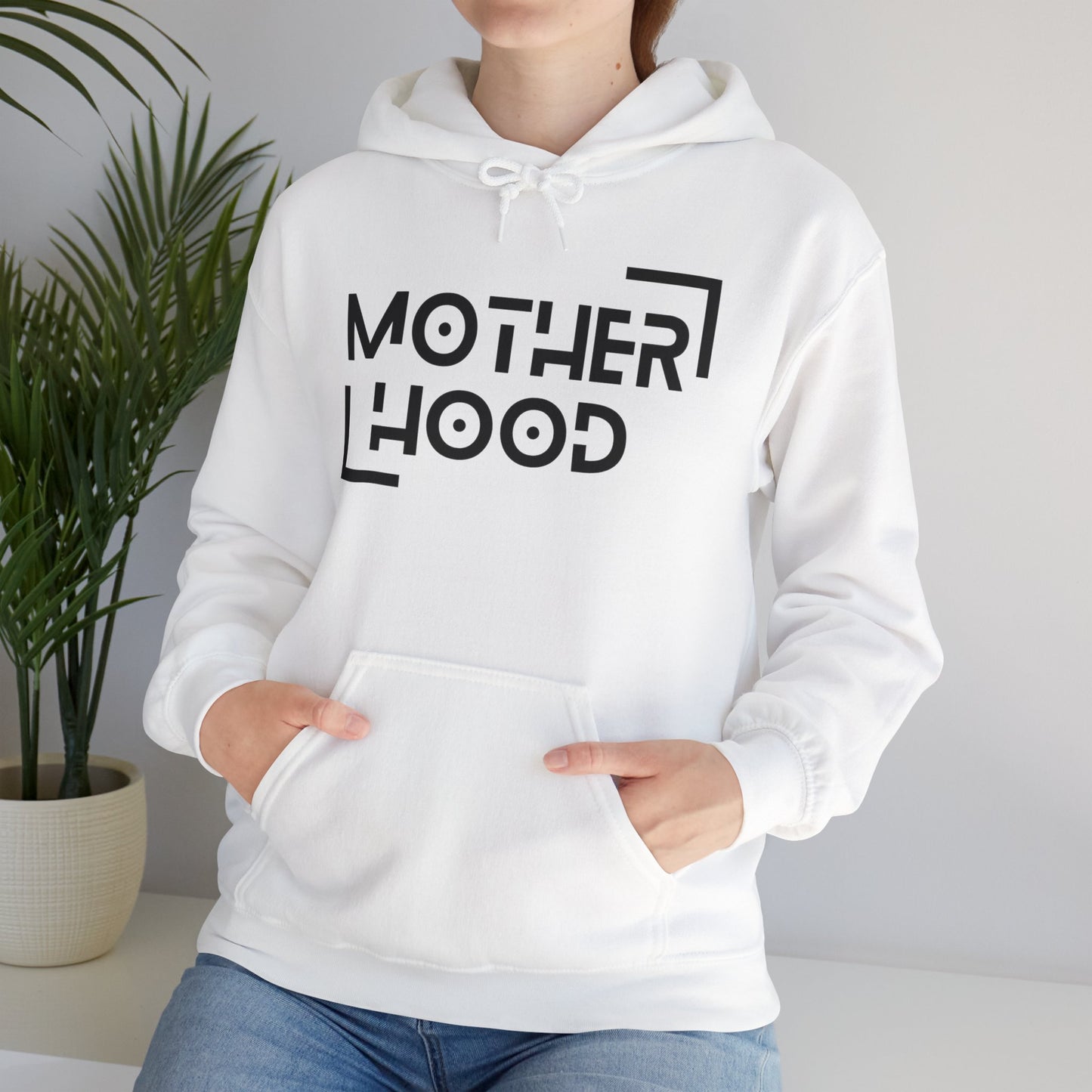 Motherhood Hooded Sweatshirt, Mom Shirt, minimal mom shirt, Mom Gift, Grandma Gift, Mother's Day, Mama Shirt