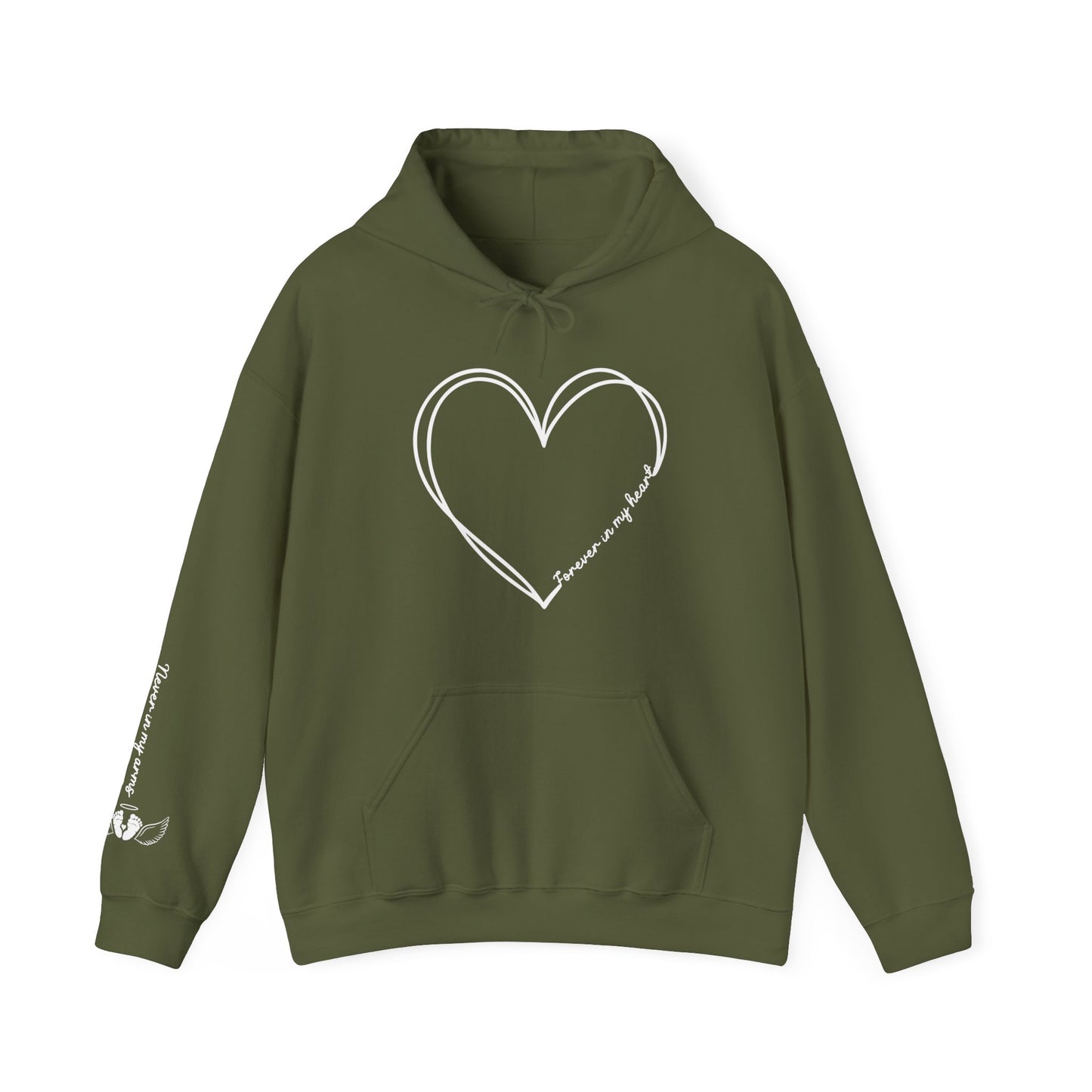 Never In My Arms, Forever In My Heart Hoodie