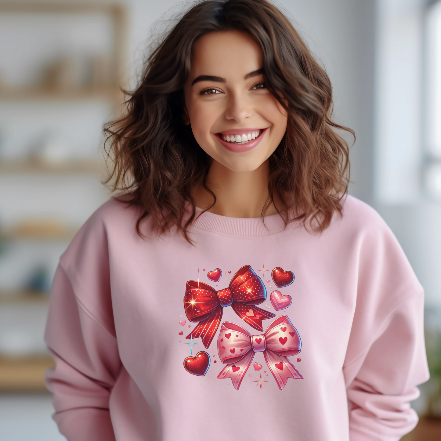 Bows and Hearts Sweatshirt
