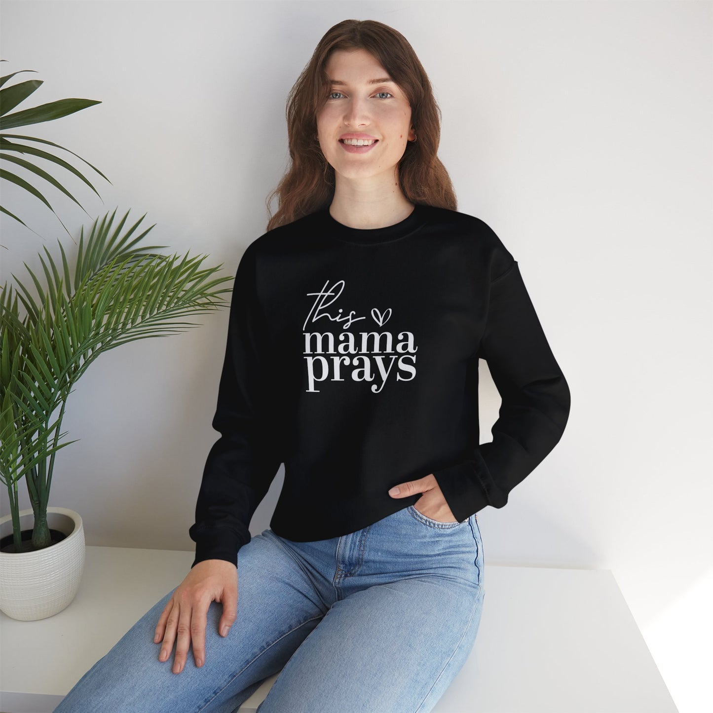 This Mama Prays Sweatshirt