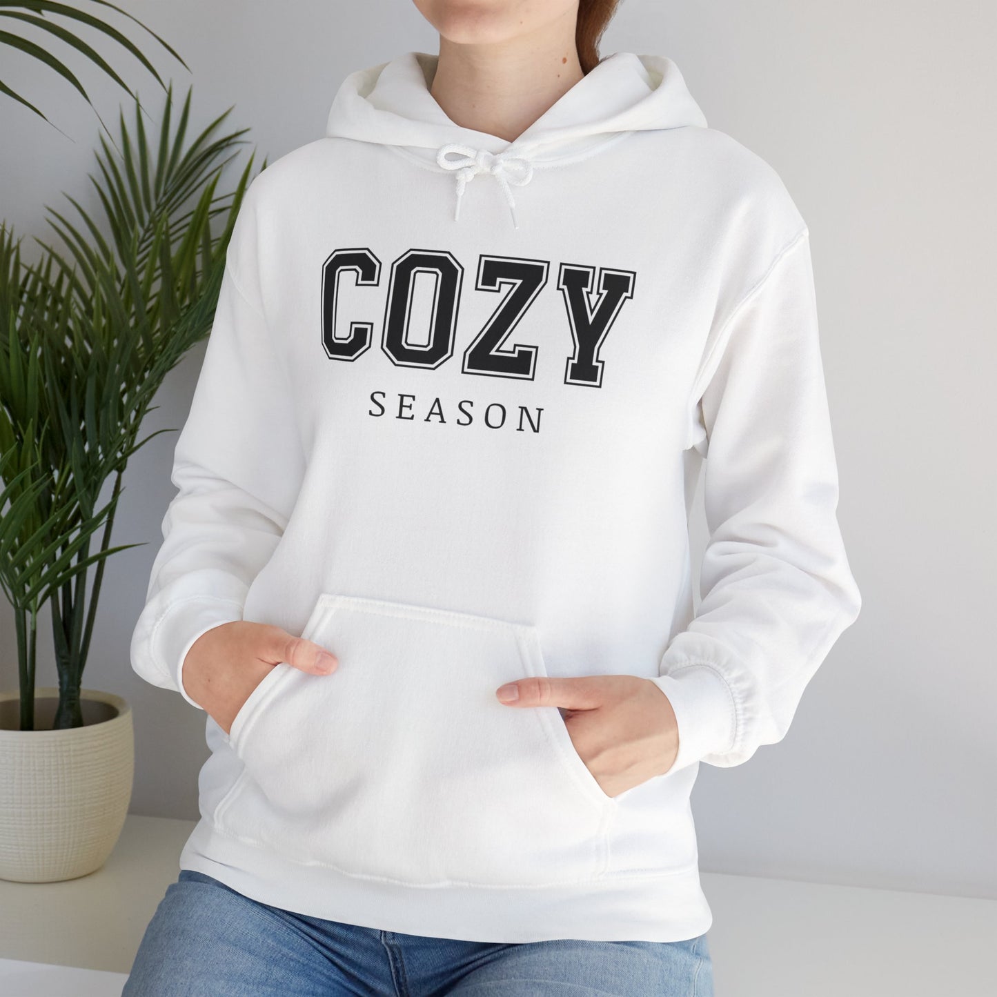 Cozy Season Hooded Sweatshirt, Freezin Season hoodie, Sweater Weather Sweatshirt, Women's hoodie, Unisex Sweatshirts, Women's Sweatshirt