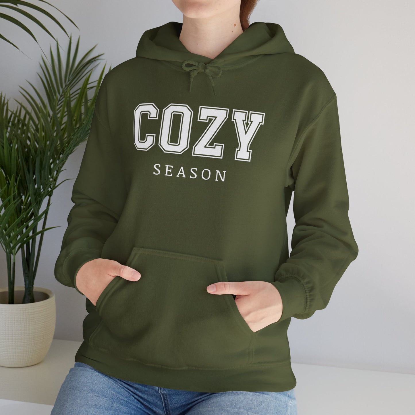 Cozy Season Hooded Sweatshirt, Freezin Season hoodie, Sweater Weather Sweatshirt, Women's hoodie, Unisex Sweatshirts, Women's Sweatshirt