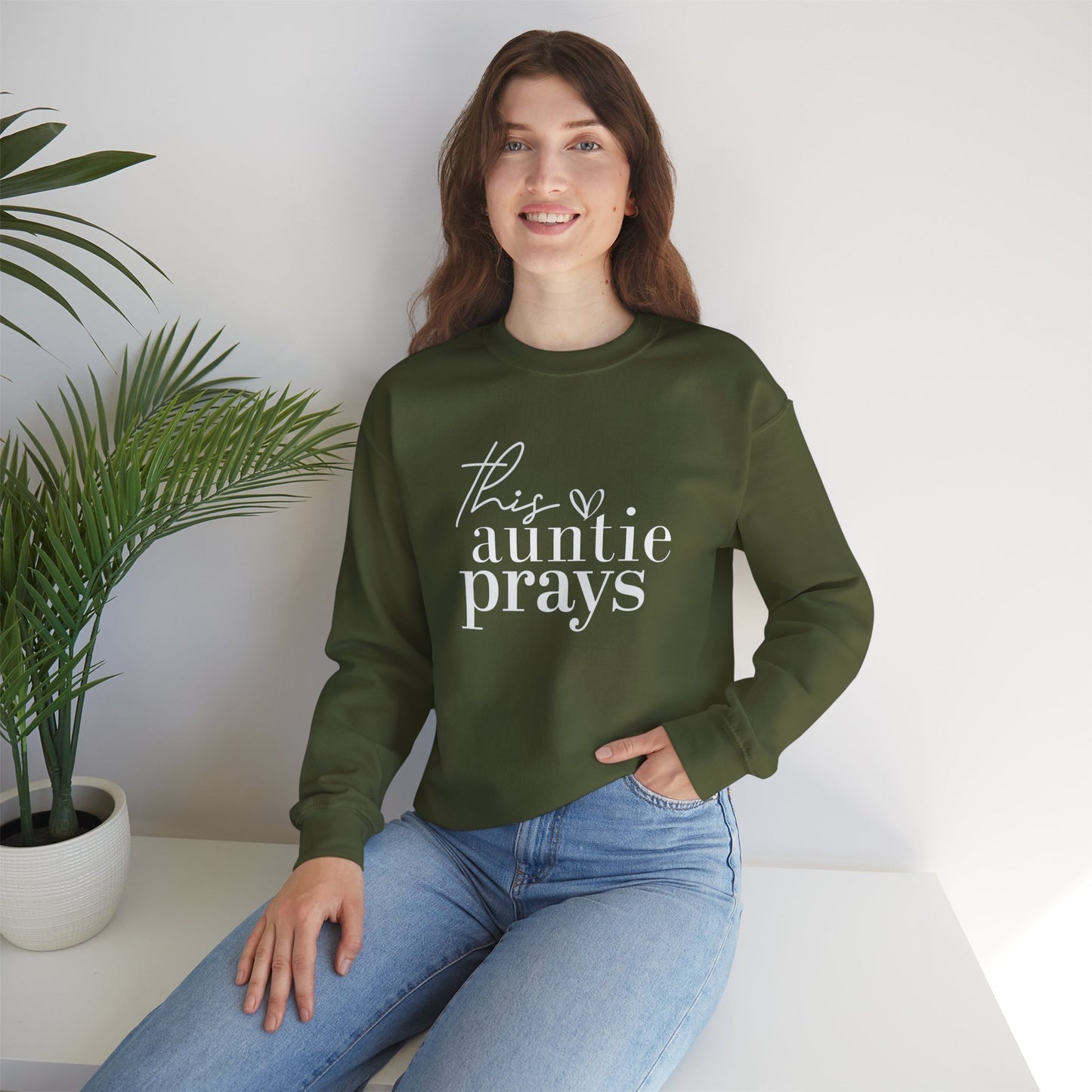 This Auntie Prays Sweatshirt