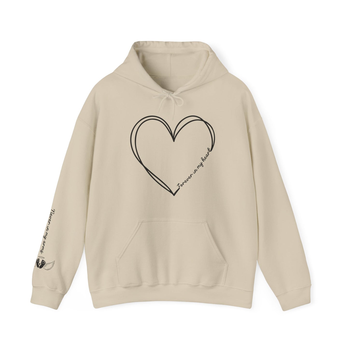 Never In My Arms, Forever In My Heart Hoodie