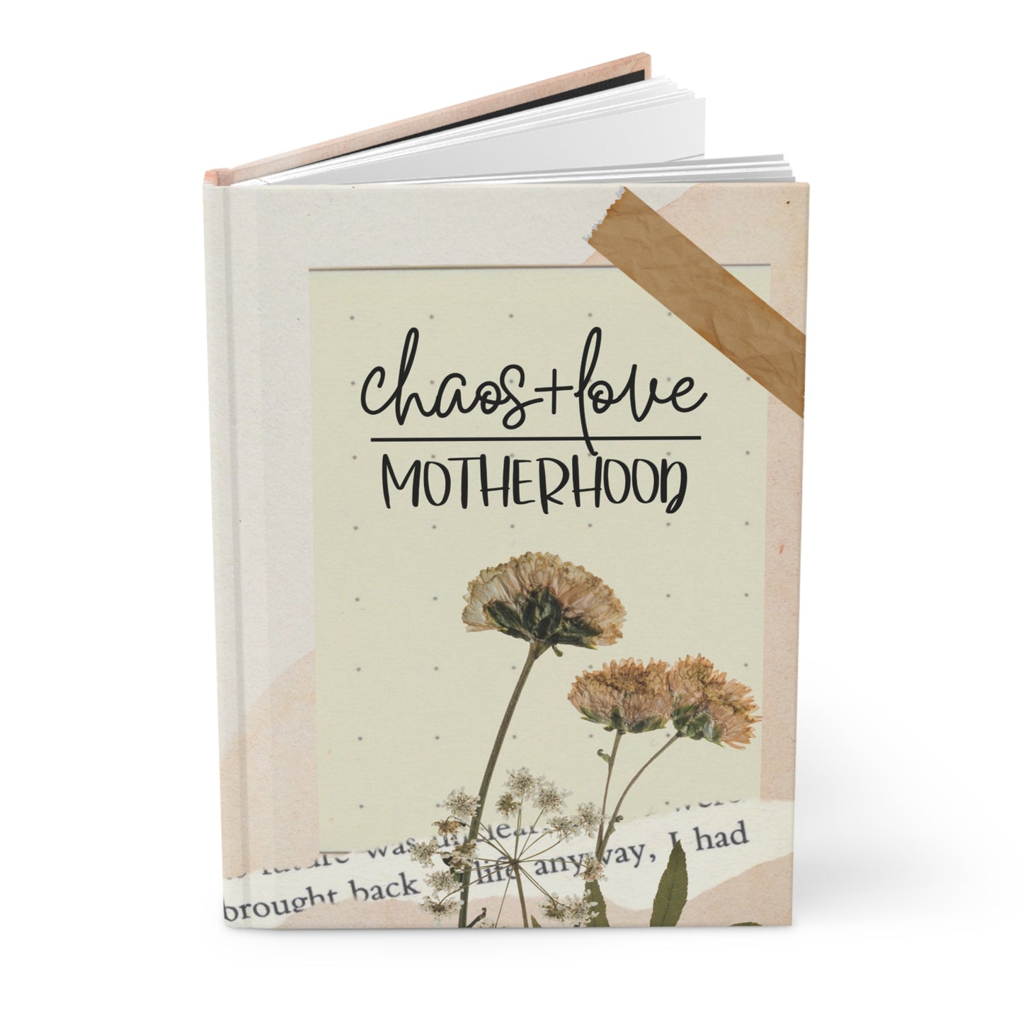 Chaos Love Motherhood Hardcover Journal, Matte