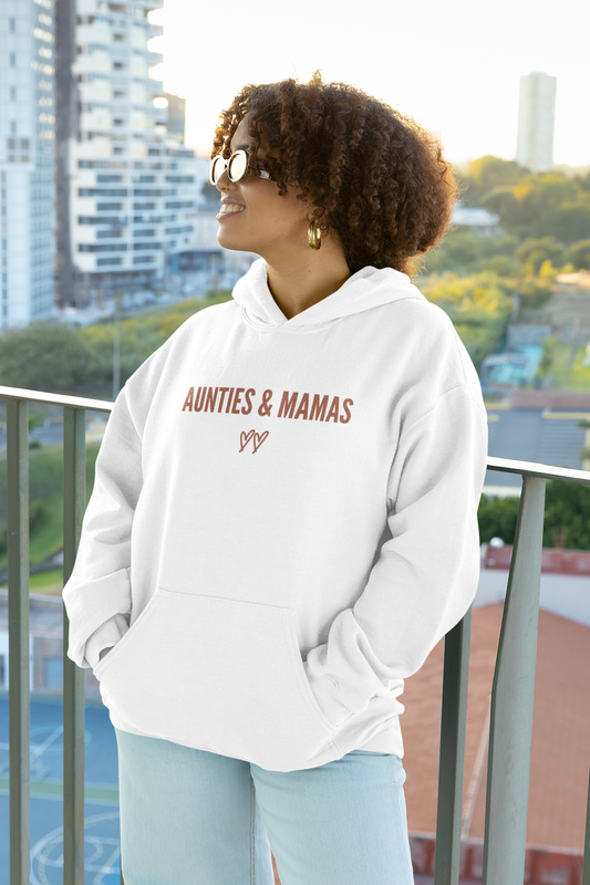 Aunties and Mamas Hoodie, Mama Hoodie, Auntie hoodie, Unisex Heavy Blend™ Hooded Sweatshirt, Gift for Aunts, Gift for Moms,